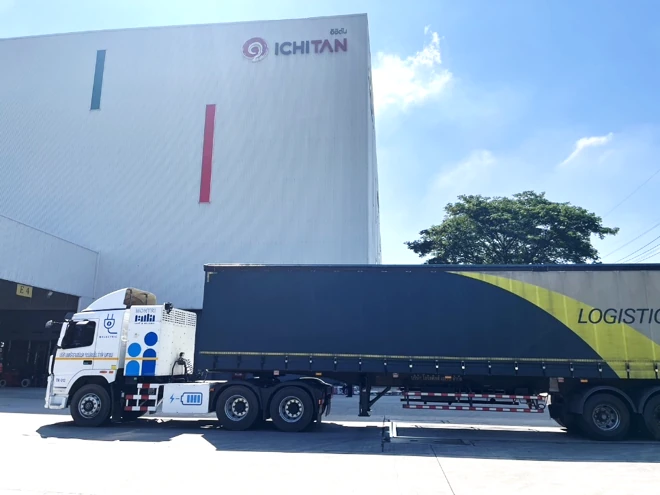 โครงการรถขนส่งพลังงานไฟฟ้า (electrical vehicle: EV) ในการขนส่งสินค้า