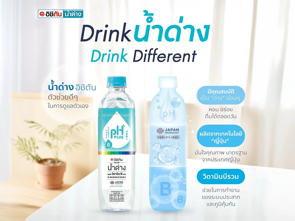 นวัตกรรม น้ำด่าง pH Plus