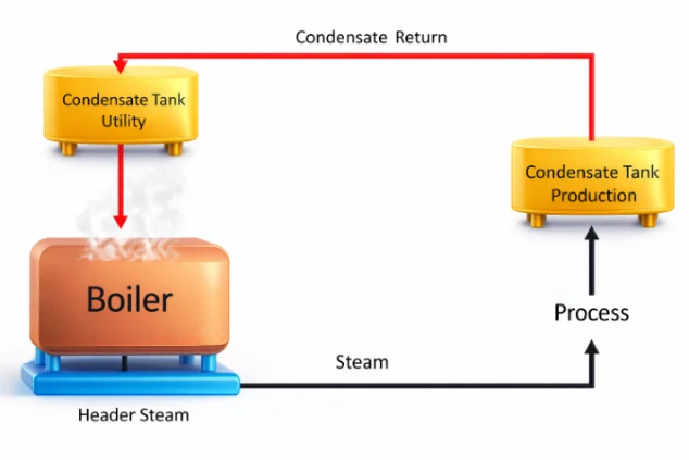 โครงการ Condensate Return
